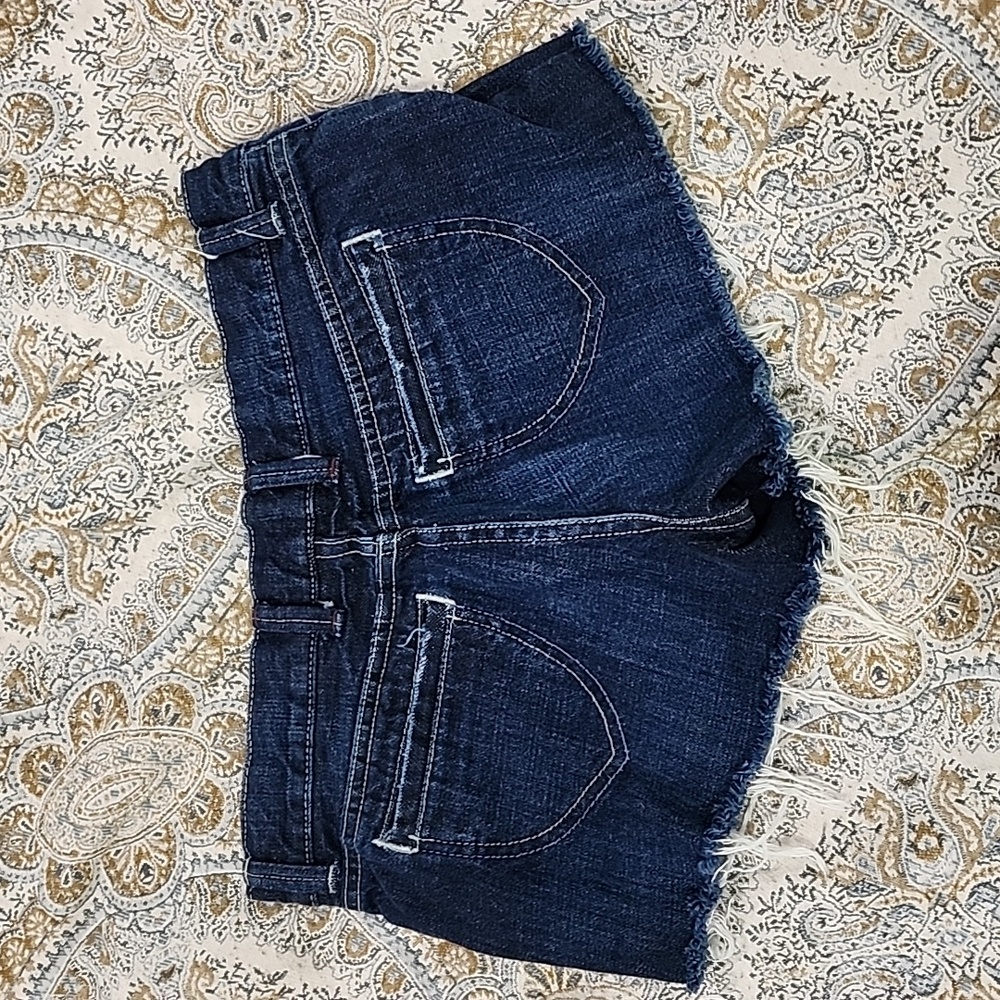 Low Rise Jean Shorts Mossimo Target - Picture 2 of 3